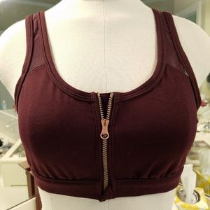 Aerie Zip-Up Sports Bra